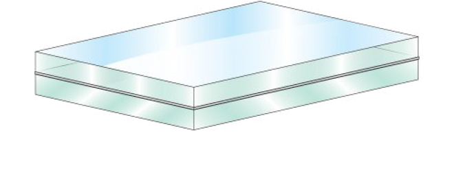 Robust touchscreen with laminated glass