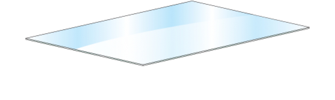 Robust touchscreen with thick microglass