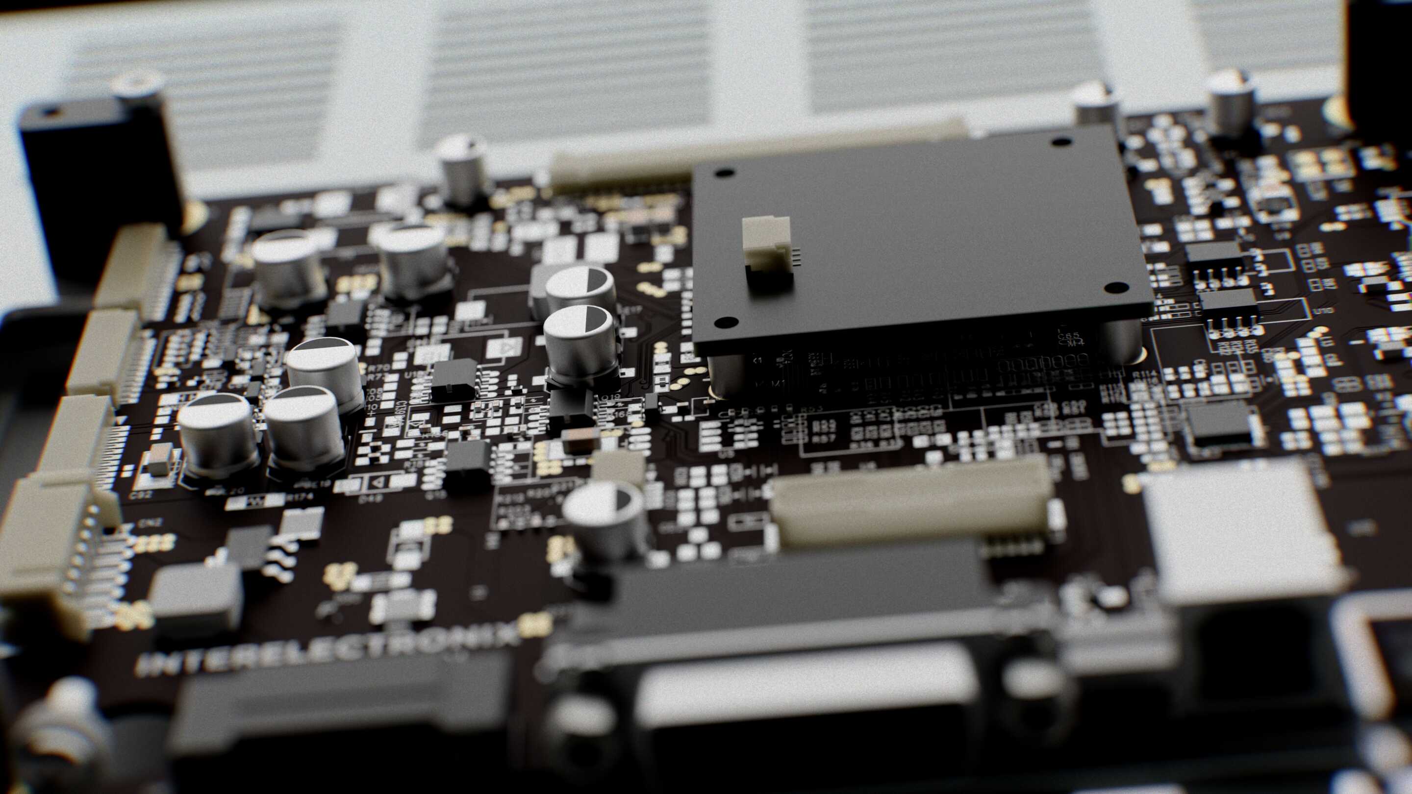 Adboard Boordevol Technologie een close-up van een printplaat