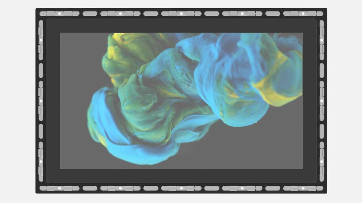 Open Frame Touch Monitor - Open Frame Monitor a close-up of a screen